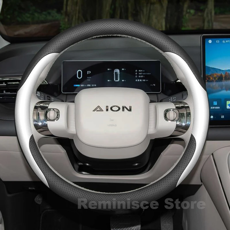 Leather Car Steering Wheel Cover for GAC AION i60 AION V 2024 2025 2026 Anti slip Auto Steering Wheel GAC AION i60 Accessories
Leather Car Steering Wheel Cover for GAC AION i60 AION V 2024 2025 2026 Anti slip Auto Steering Wheel GAC AION i60 Accessories