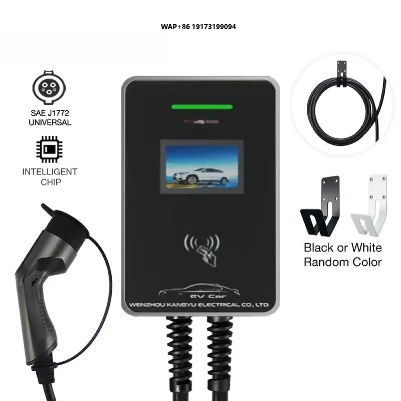 Smart 7kW Commercial Wallbox Charger Three-Phase AC Charging Pile Floor-Mounted Ev Wallbox Charger
Smart 7kW Commercial Wallbox Charger Three-Phase AC Charging Pile Floor-Mounted Ev Wallbox Charger