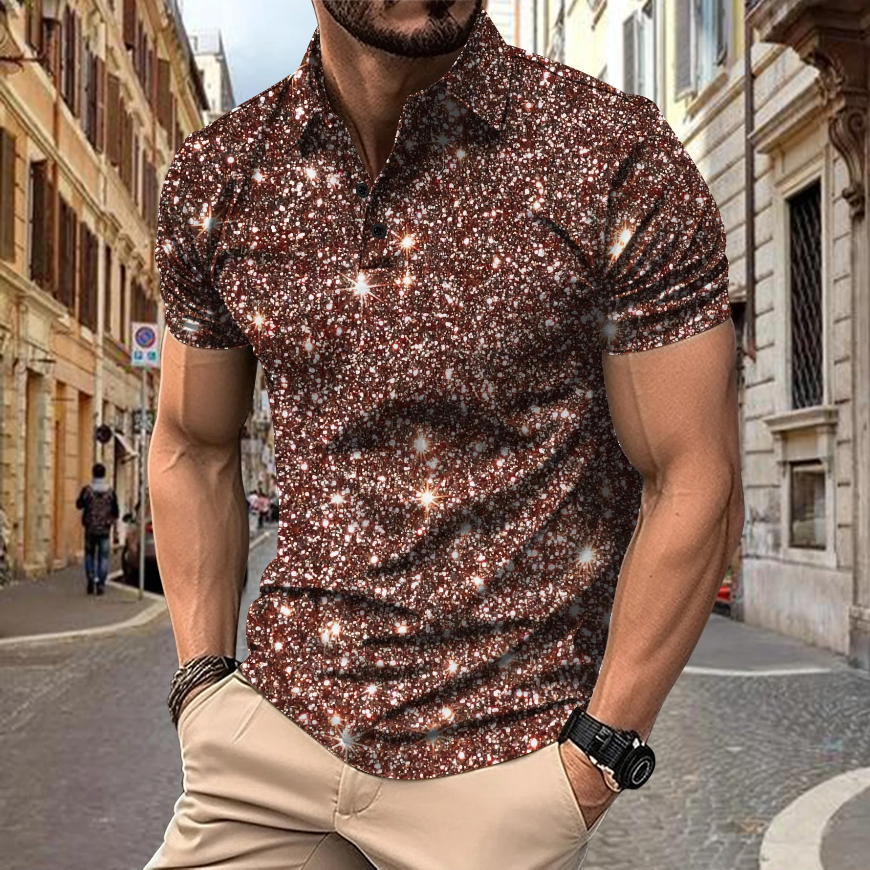 2025 new men's POLO shirt Full Star digital printed button street casual short-sleeved T-shirt top men's summer clothes
2025 new men's POLO shirt Full Star digital printed button street casual short-sleeved T-shirt top men's summer clothes
