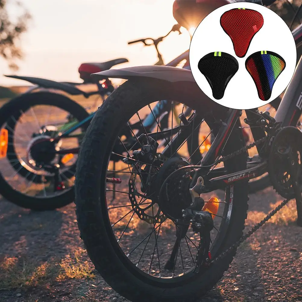 3 Pcs Seat Cover Sunscreen Cushion Waterproof Elastic Reflective Riding Comfortable Bike Seat Cover Supplies
3 Pcs Seat Cover Sunscreen Cushion Waterproof Elastic Reflective Riding Comfortable Bike Seat Cover Supplies