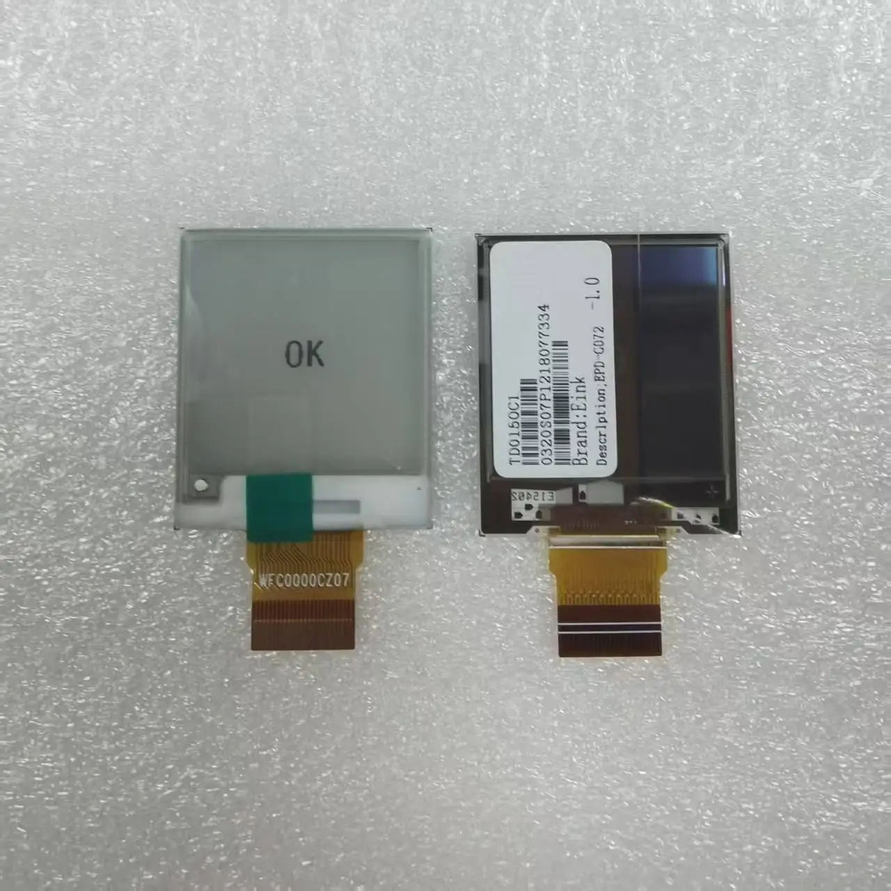 1.54 Inch Partial Refresh E-paper Display 200X200 SSD1607 Chip HINK E-Ink EPaper SPI Serial Port EPD-G702 STM32 Ard Raspberry PI
1.54 Inch Partial Refresh E-paper Display 200X200 SSD1607 Chip HINK E-Ink EPaper SPI Serial Port EPD-G702 STM32 Ard Raspberry PI