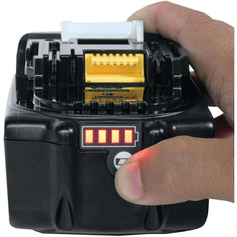 Литий-ионный аккумулятор Makita BL1860B-2 18 В LXT, 6,0 Ач, 2 в упаковке, черный. Подходит для Makita 18 В DTW700 DTD173 и других электроинструментов.
Литий-ионный аккумулятор Makita BL1860B-2 18 В LXT, 6,0 Ач, 2 в упаковке, черный. Подходит для Makita 18 В DTW700 DTD173 и других электроинструментов.