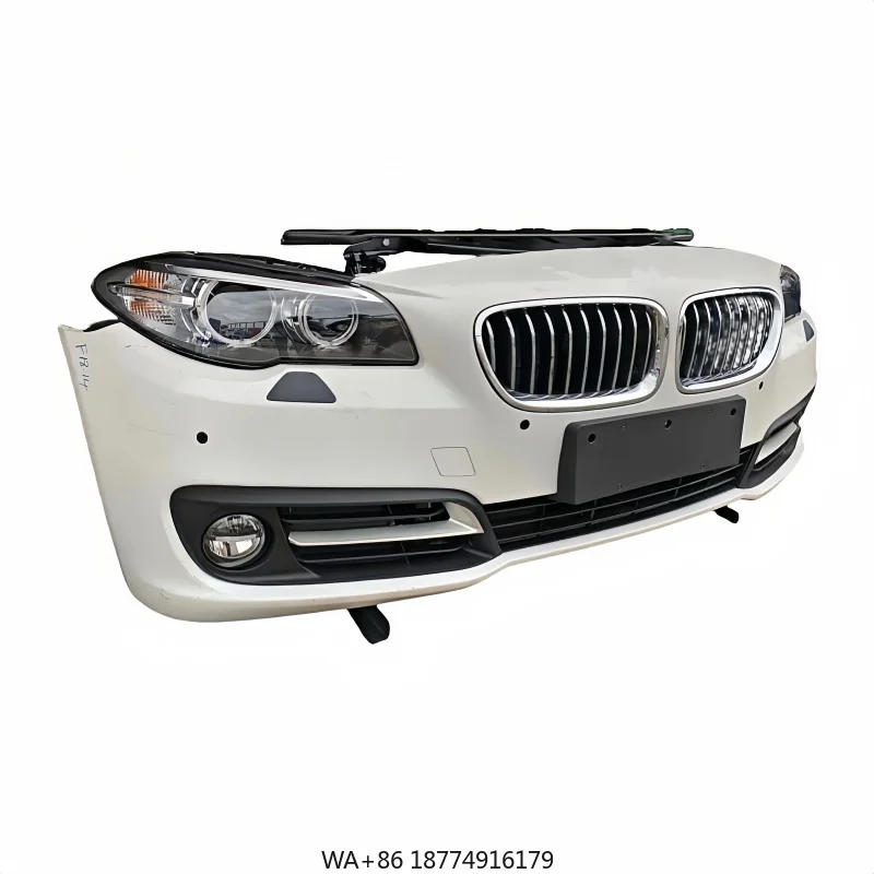 Для 5-й серии F10 F18, новый полный комплект передней решетки радиатора, оригинальный автомобильный бампер в сборе с автомобильными деталями
Для 5-й серии F10 F18, новый полный комплект передней решетки радиатора, оригинальный автомобильный бампер в сборе с автомобильными деталями