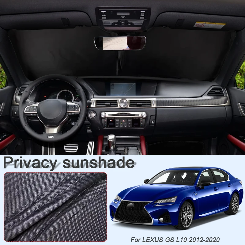 Car Black Window Privacy Sunshade For LEXUS GS L10 2012-2020 Auto Anti-UV Heat Insulation Protect Cover Interior Accessory
Car Black Window Privacy Sunshade For LEXUS GS L10 2012-2020 Auto Anti-UV Heat Insulation Protect Cover Interior Accessory