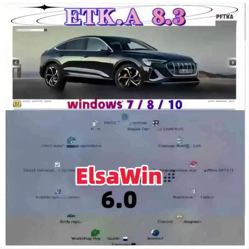 2025 hot sell ELSAWIN 6.0 with ET KA 8.3 Newest for A-udi for V-W Auto Repair Software Group Vehicles Electronic Parts Catalog
2025 hot sell ELSAWIN 6.0 with ET KA 8.3 Newest for A-udi for V-W Auto Repair Software Group Vehicles Electronic Parts Catalog