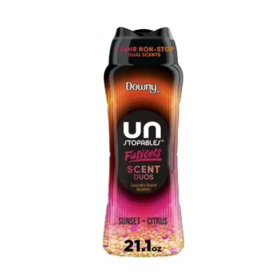 Downy Unstopables Fusions In-Wash Scent Booster Laundry Beads Sunset and Citrus Scent 21.1 oz 2-in-1 All Day Freshness
Downy Unstopables Fusions In-Wash Scent Booster Laundry Beads Sunset and Citrus Scent 21.1 oz 2-in-1 All Day Freshness