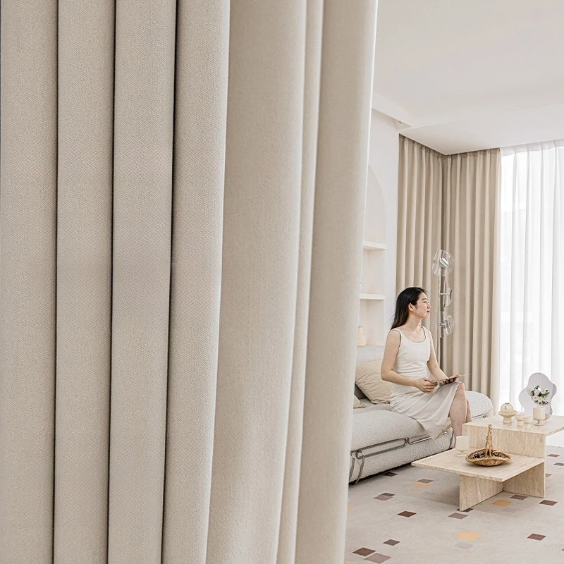 High-shading Thickened Super Soft Chenille Curtains New Style Living Room Bedroom Study Balcony Bay Window Villa School Sense
High-shading Thickened Super Soft Chenille Curtains New Style Living Room Bedroom Study Balcony Bay Window Villa School Sense