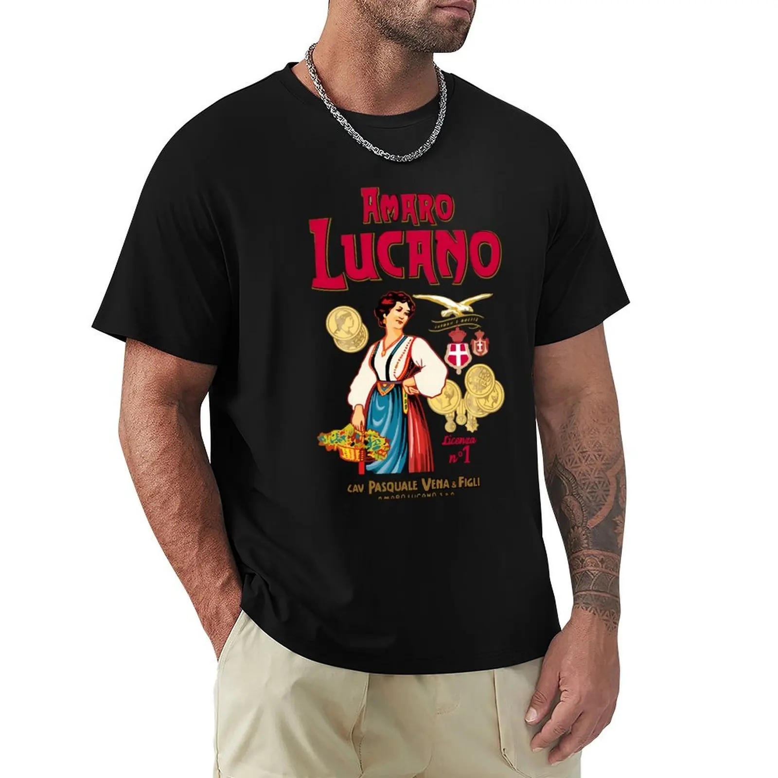 AMARO LUCANO T-Shirt Comfortable Work Wear Tee
AMARO LUCANO T-Shirt Comfortable Work Wear Tee