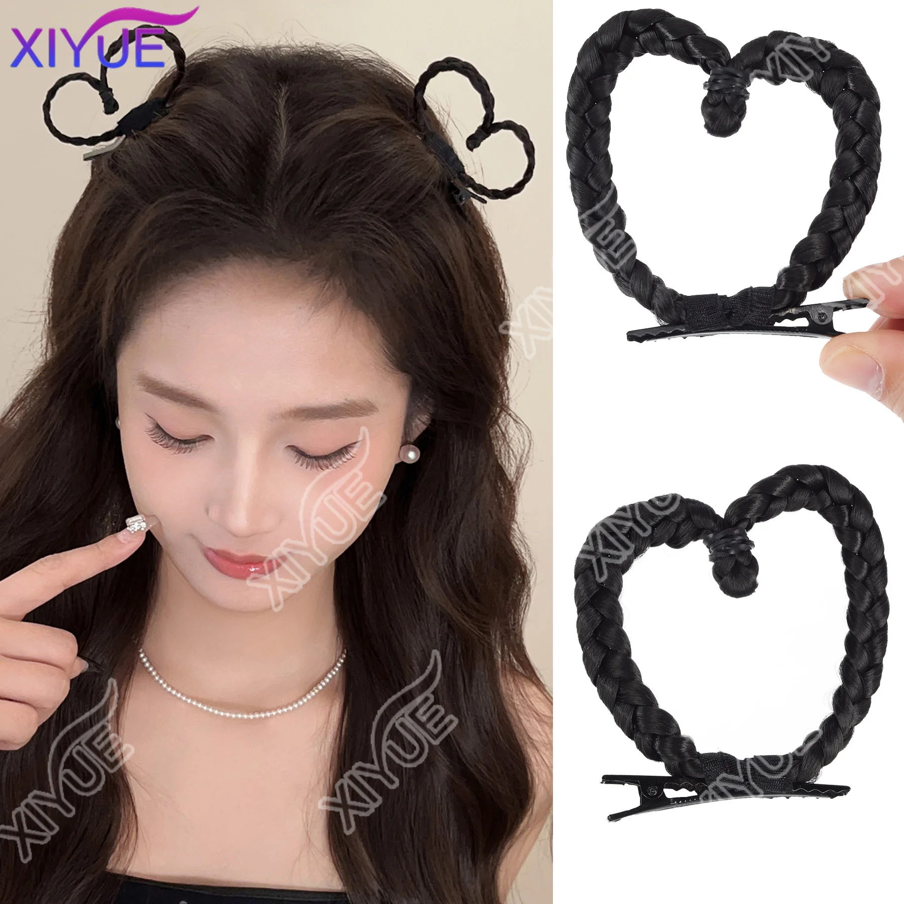 XIYUE синтетическая плетеная заколка для волос в форме сердца, ежедневная боковая галстук для девочек, милая заколка для волос, плетеный аксессуар для волос в форме сердца
XIYUE синтетическая плетеная заколка для волос в форме сердца, ежедневная боковая галстук для девочек, милая заколка для волос, плетеный аксессуар для волос в форме сердца