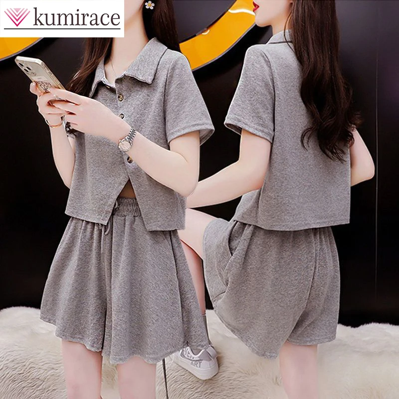 Sports Suit Women's 2023 Korean Summer New Asymmetric Short-sleeved T-shirt Shorts Two-piece Set Tracksuit Women Two Piece Set
Sports Suit Women's 2023 Korean Summer New Asymmetric Short-sleeved T-shirt Shorts Two-piece Set Tracksuit Women Two Piece Set