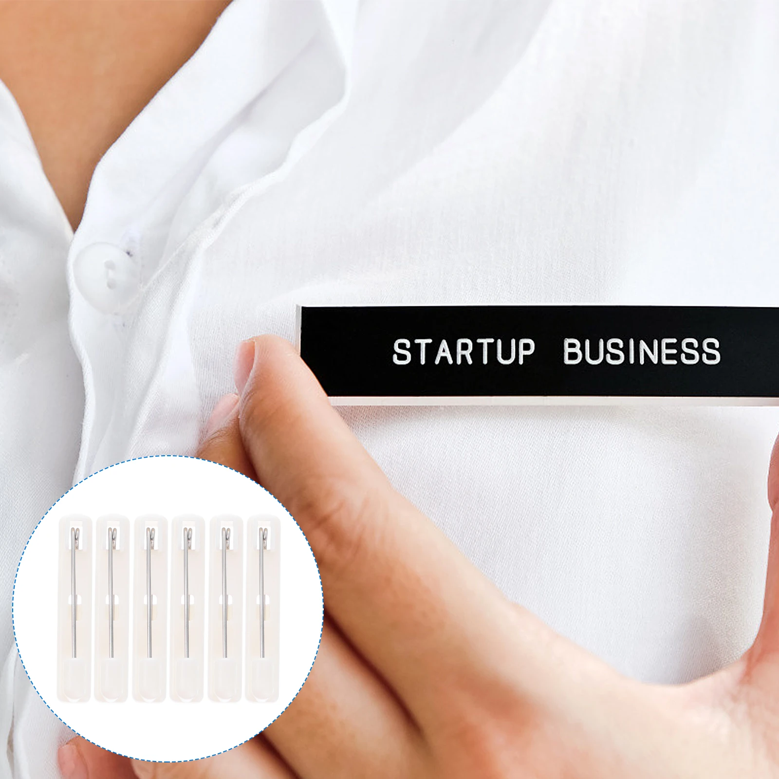 300 pcs Plastic ID Plate Pins Bulk Accessories Bar Brooch Lapel Pin Clothes Badge High Quality Low Price Wide Usage
300 pcs Plastic ID Plate Pins Bulk Accessories Bar Brooch Lapel Pin Clothes Badge High Quality Low Price Wide Usage