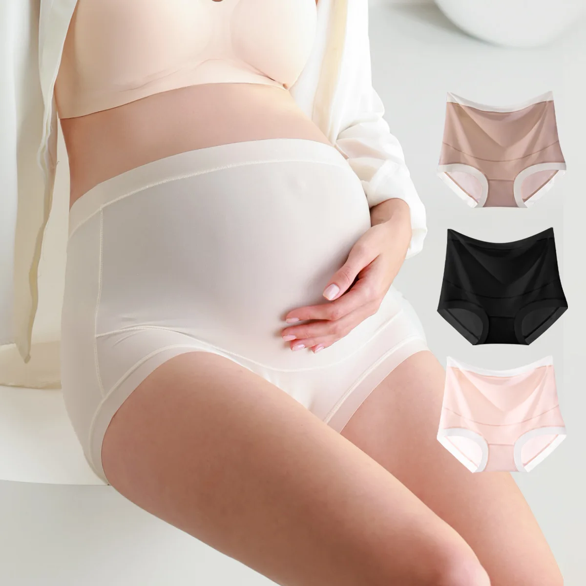 3pcs Maternity Panties Plus Size High Waist Thin Breathable Belly Pregnancy Underwear Clothes for Pregnant Women Briefs
3pcs Maternity Panties Plus Size High Waist Thin Breathable Belly Pregnancy Underwear Clothes for Pregnant Women Briefs