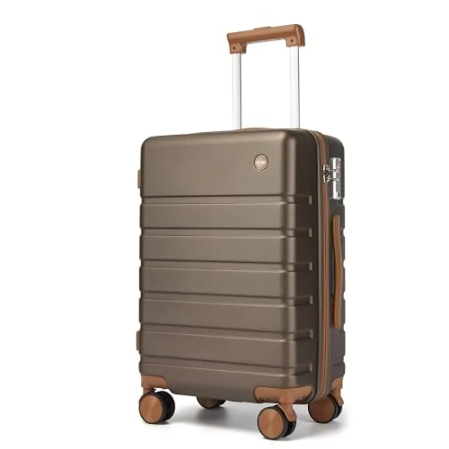 Carry on Luggage Suitcase, 22x14x9 Airline Approved 20 Inch Hardside Carry-on Luggage with Spinner Wheels, Hard Shell Luggage w
Carry on Luggage Suitcase, 22x14x9 Airline Approved 20 Inch Hardside Carry-on Luggage with Spinner Wheels, Hard Shell Luggage w