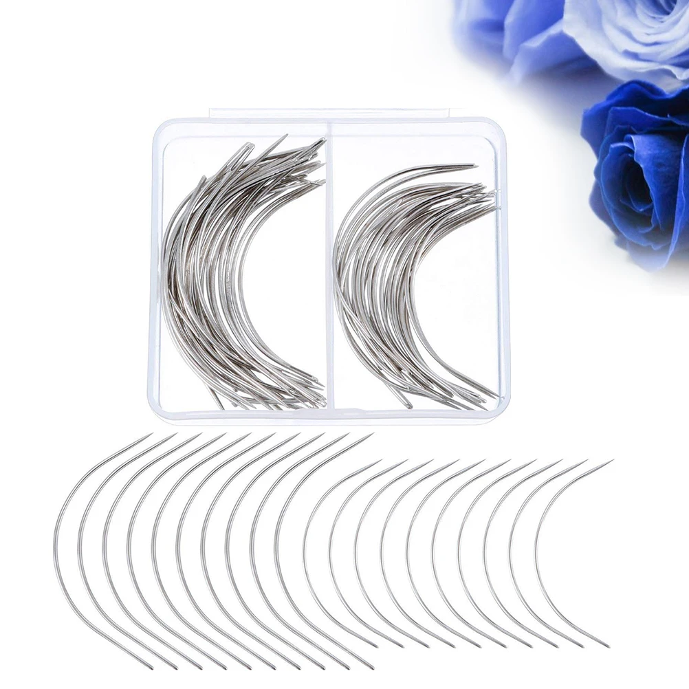 50 Pcs Needles Pins Handmade Knitting T-pin Knitting Curved Pin Boxed C Type Display Storage Plastic
50 Pcs Needles Pins Handmade Knitting T-pin Knitting Curved Pin Boxed C Type Display Storage Plastic
