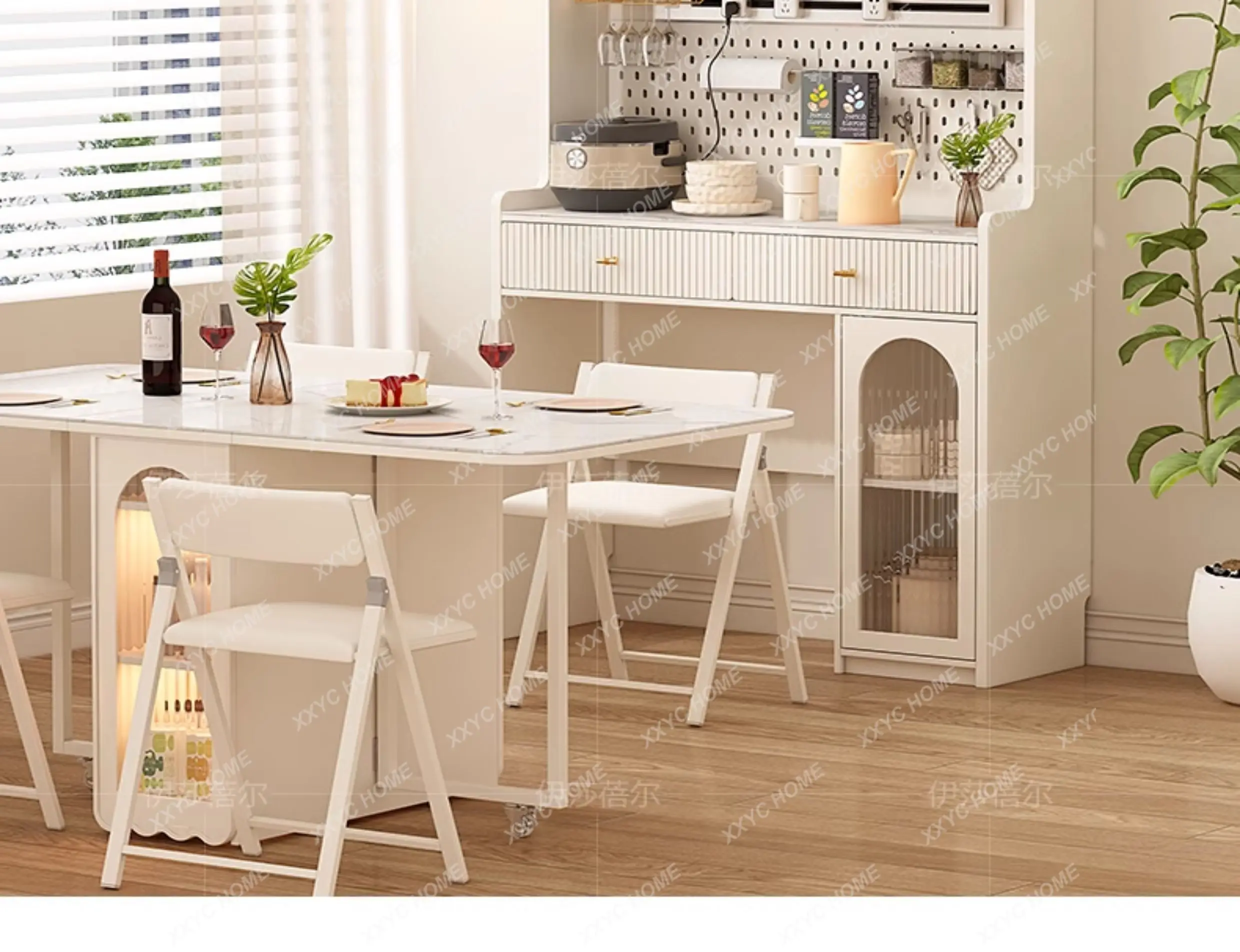Living Room Dining Table White Space Saving Modern Dining Table Storage Folding Furnitures
Living Room Dining Table White Space Saving Modern Dining Table Storage Folding Furnitures