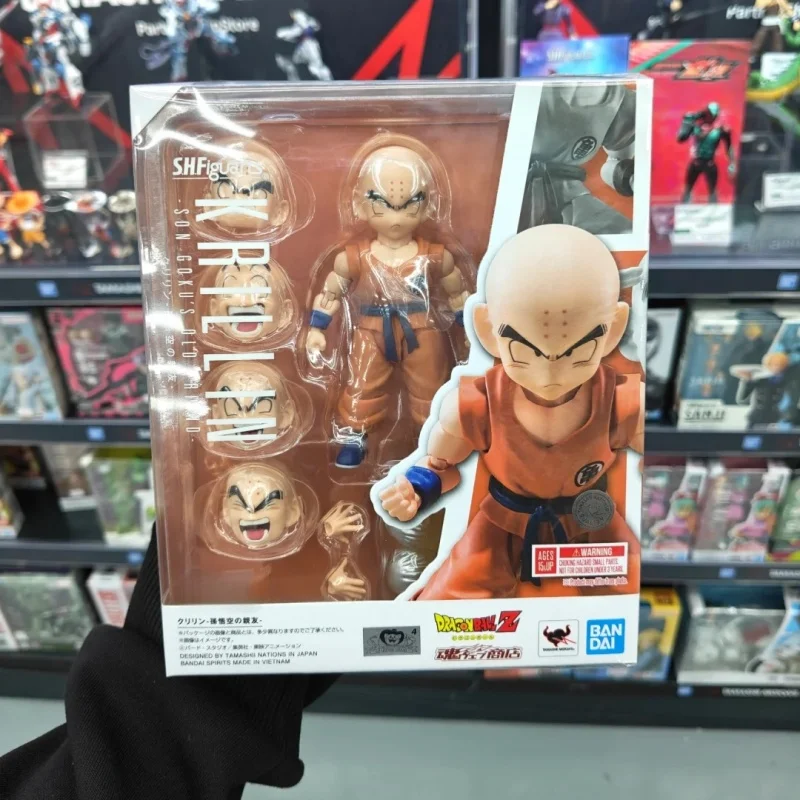 In Stock Original Bandai Dragon Ball S.H.Figuarts Krillin Son Goku's Old Friend Anime Figure Action Gift Model Collectible Toys
In Stock Original Bandai Dragon Ball S.H.Figuarts Krillin Son Goku's Old Friend Anime Figure Action Gift Model Collectible Toys