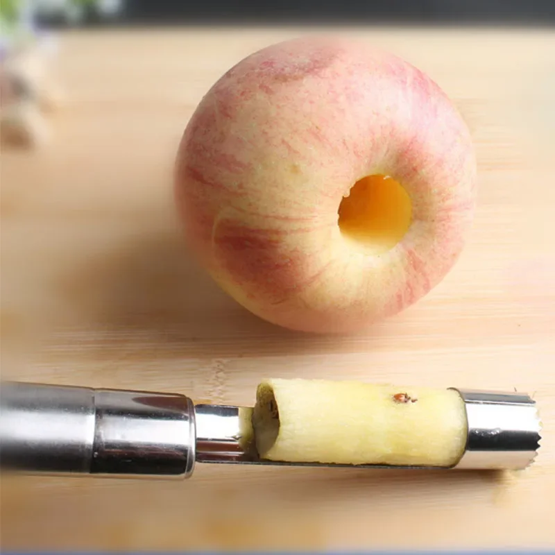 New Apple Corer Stainless Steel Pear Fruit Vegetable Tools Core Seed Remover Cutter Seeder Slicer Knife Kitchen Gadgets Tools
New Apple Corer Stainless Steel Pear Fruit Vegetable Tools Core Seed Remover Cutter Seeder Slicer Knife Kitchen Gadgets Tools