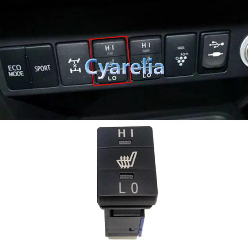 1PC Car Seat Heated Switch Heating Control Button with Connecting Wire for Toyota Auto Accessories
1PC Car Seat Heated Switch Heating Control Button with Connecting Wire for Toyota Auto Accessories