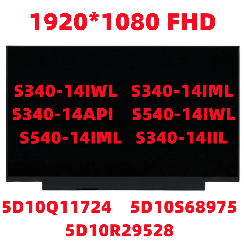 Для Lenovo Thinkbook 14-IIL 330S-14 530S-14 S340-14 1920*1080 FHD IPS 30pin ЖК-экран PN 5D10Q11724 5D10S68975 5D10R29528
Для Lenovo Thinkbook 14-IIL 330S-14 530S-14 S340-14 1920*1080 FHD IPS 30pin ЖК-экран PN 5D10Q11724 5D10S68975 5D10R29528