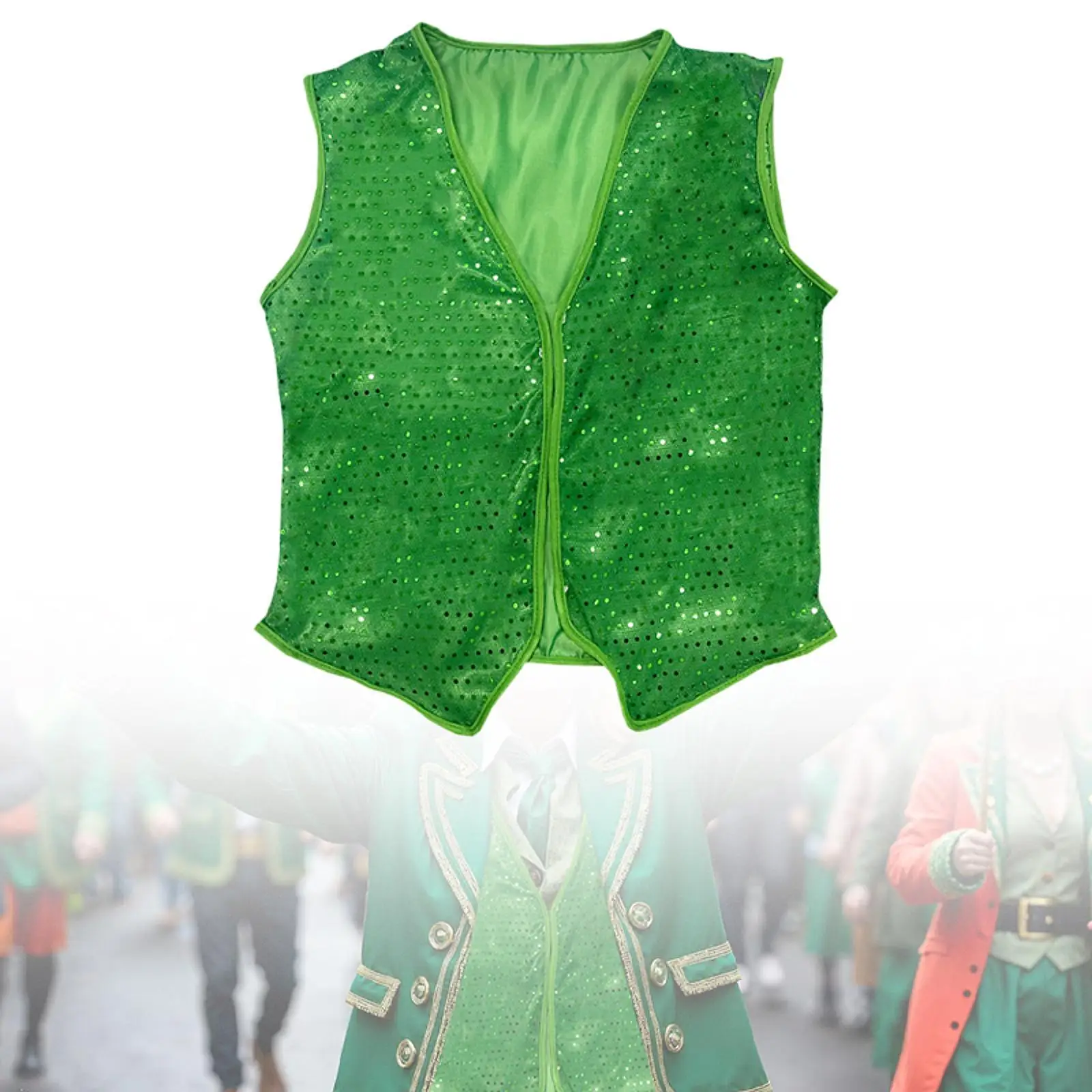 Жилет ко Дню Святого Патрика, зеленый жилет на Новый год, нарядные ролевые игры
Жилет ко Дню Святого Патрика, зеленый жилет на Новый год, нарядные ролевые игры