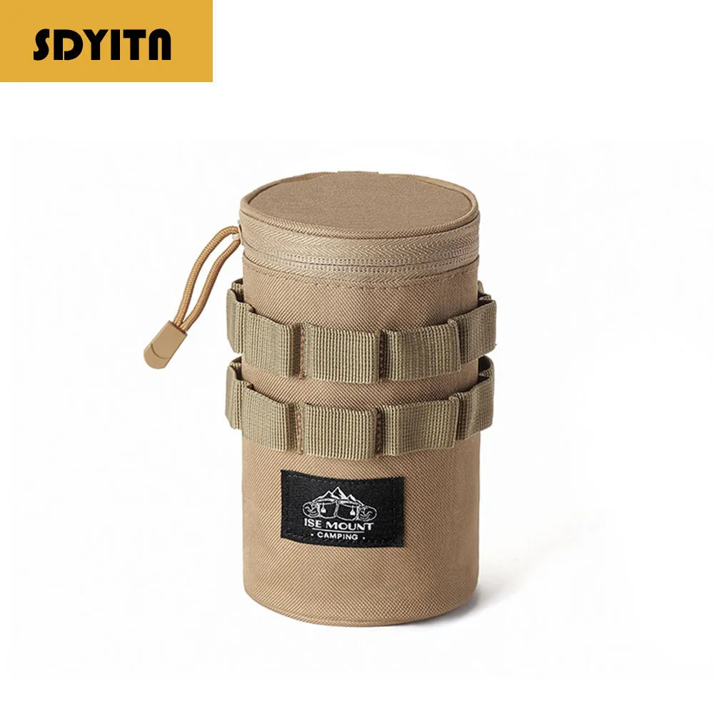 Тактическая сумка для хранения пивной чашки на открытом воздухе, многофункциональный держатель для чашки «ласточка» с изолированной защитой для бутылок с водой и снаряжения
Тактическая сумка для хранения пивной чашки на открытом воздухе, многофункциональный держатель для чашки «ласточка» с изолированной защитой для бутылок с водой и снаряжения