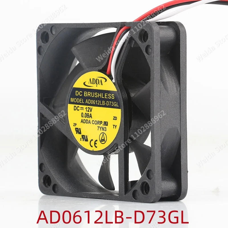 Оригинальный новый тайваньский вентилятор ADDA 5V 24V 48V DC 12V 0.09A 6015 60X60X15MM 6CM 3-проводной бесшумный инверторный вентилятор AD0612LB-D73GL
Оригинальный новый тайваньский вентилятор ADDA 5V 24V 48V DC 12V 0.09A 6015 60X60X15MM 6CM 3-проводной бесшумный инверторный вентилятор AD0612LB-D73GL