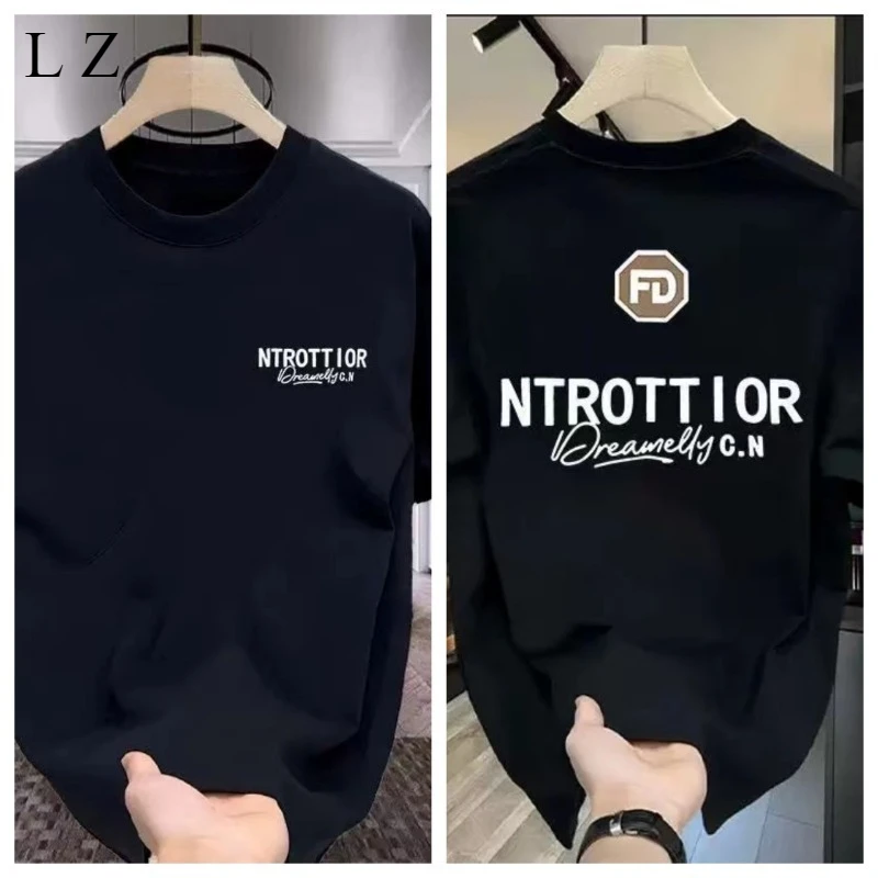 Мотоциклетная американская универсальная футболка, мужская и женская свободная футболка с круглым вырезом в уличном стиле, повседневный топ с круглым вырезом и половиной рукавов 
Мотоциклетная американская универсальная футболка, мужская и женская свободная футболка с круглым вырезом в уличном стиле, повседневный топ с круглым вырезом и половиной рукавов