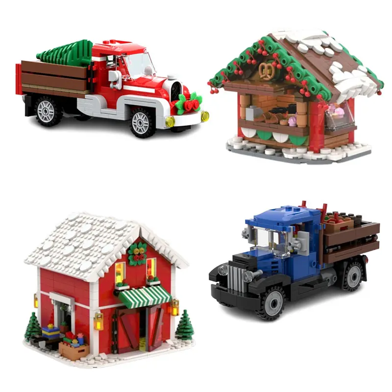 Spot MOC-17099 Винтажный грузовик 5823, фермерский автомобиль, сборка мелких частиц, строительные блоки, здание, праздничный дом, игрушка «сделай сам», подарок
Spot MOC-17099 Винтажный грузовик 5823, фермерский автомобиль, сборка мелких частиц, строительные блоки, здание, праздничный дом, игрушка «сделай сам», подарок