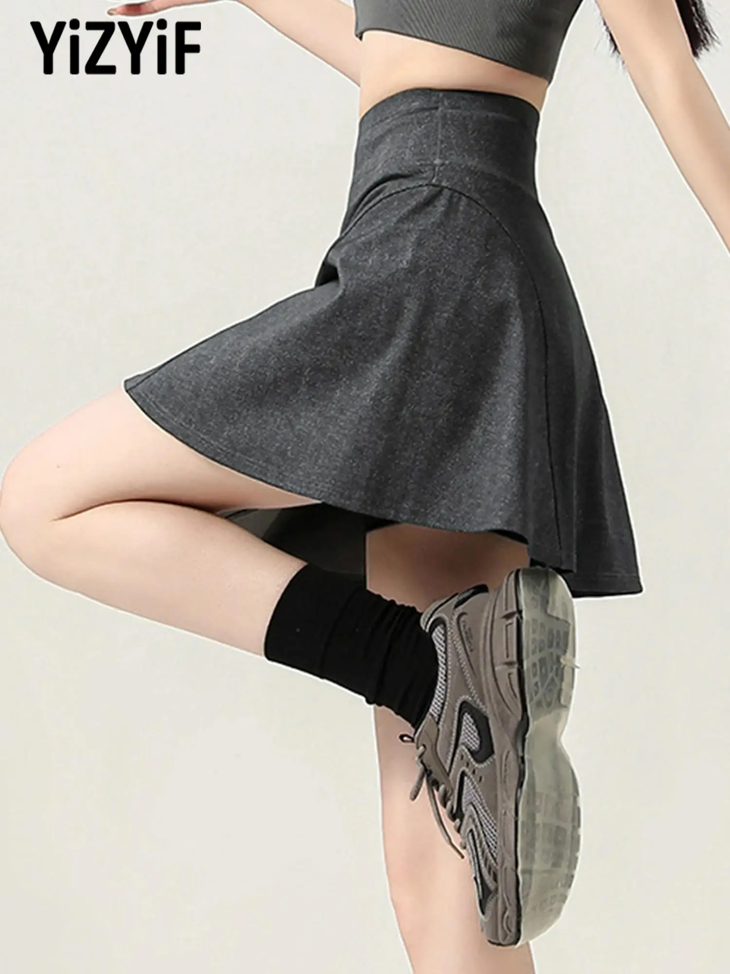 Women Stretchy Denim Tennis Skirt High Waist with Built in Shorts Breathable Lightweight for Badminton Golf Sports
Women Stretchy Denim Tennis Skirt High Waist with Built in Shorts Breathable Lightweight for Badminton Golf Sports