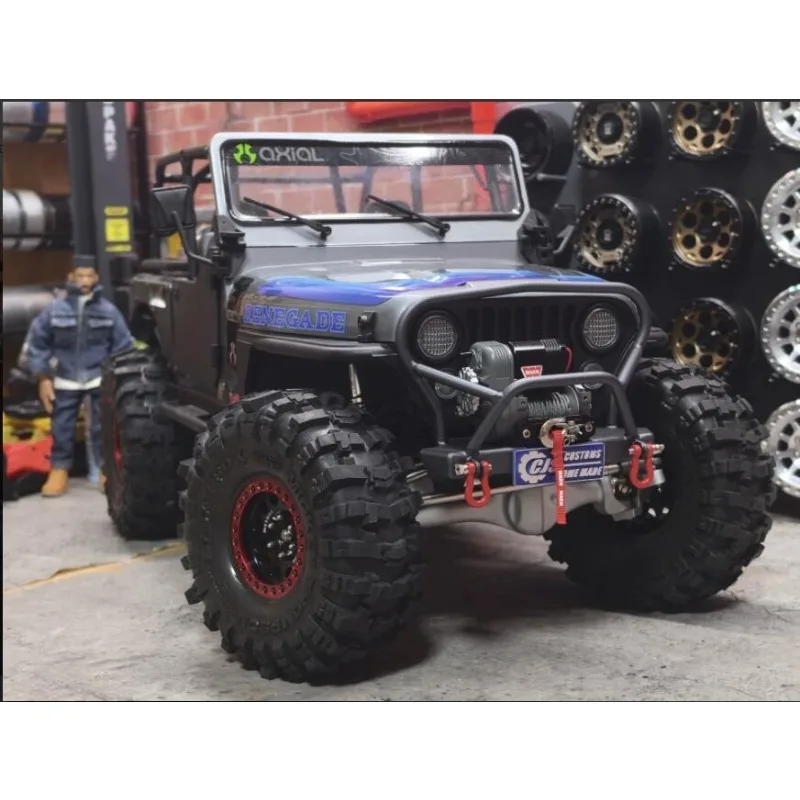 Titanium Alloy Front & Rear Bumper Set With Electroplated Coating,Fit for 1:10 AXIAL SCX10 III CJ7/VP/TRX4,RC Upgrade Parts
Titanium Alloy Front & Rear Bumper Set With Electroplated Coating,Fit for 1:10 AXIAL SCX10 III CJ7/VP/TRX4,RC Upgrade Parts