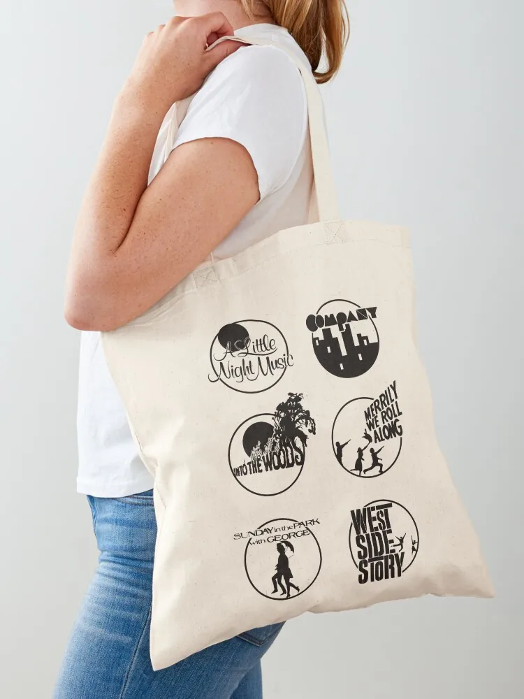 Sondheim Musicals Tote Bag tote bags cloth bags Canvas stote bag shopping bag Woman shopper
Sondheim Musicals Tote Bag tote bags cloth bags Canvas stote bag shopping bag Woman shopper