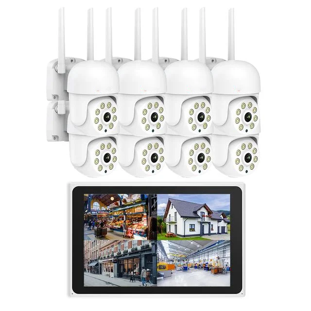 8CH 3MP Wireless NVR Kit Wifi Dome Security Camera Kit Ptz CCTV System 12.5 Inch LCD Screen Wireless CCTV Camera Kit System
8CH 3MP Wireless NVR Kit Wifi Dome Security Camera Kit Ptz CCTV System 12.5 Inch LCD Screen Wireless CCTV Camera Kit System