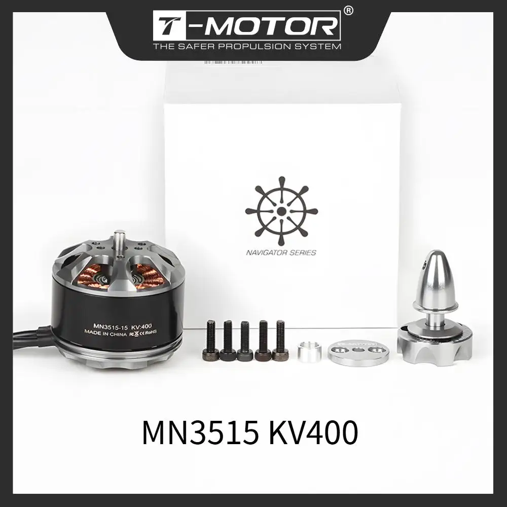 T-MOTOR Brushless Motor MN3515 KV400 High-Performance UAV Motor with 2.8kg Thrust For Multi-rotors VTOL and Fixed-wing UAVs.
T-MOTOR Brushless Motor MN3515 KV400 High-Performance UAV Motor with 2.8kg Thrust For Multi-rotors VTOL and Fixed-wing UAVs.