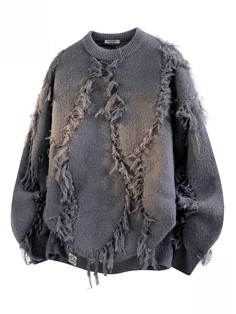 PaulFrank Loose Lazy Sle Men's Knitted Sweater Autumn Design Tassel Casual Faion Polyester Blend Long Sve round Ne
PaulFrank Loose Lazy Sle Men's Knitted Sweater Autumn Design Tassel Casual Faion Polyester Blend Long Sve round Ne