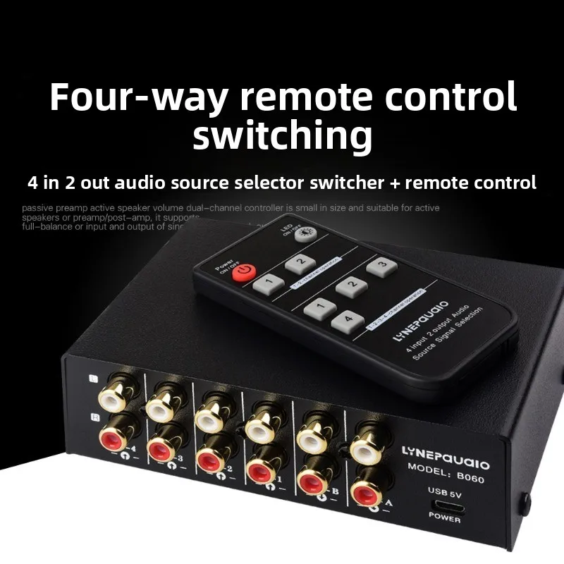 4-входный 2-выходный переключатель аудиосигнала с дистанционным управлением, переключатель динамика для наушников, двунаправленный переключатель, выход с 2 входами и 4 выходами без потерь
4-входный 2-выходный переключатель аудиосигнала с дистанционным управлением, переключатель динамика для наушников, двунаправленный переключатель, выход с 2 входами и 4 выходами без потерь