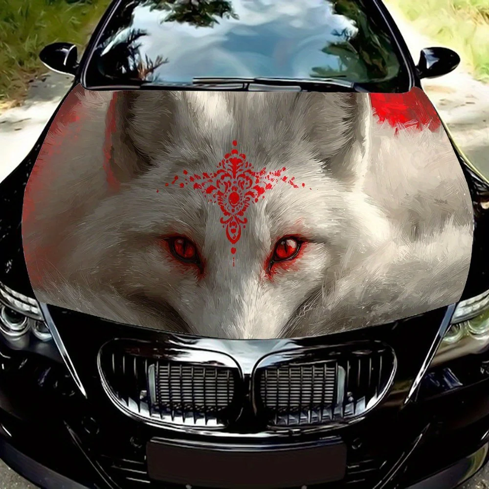 Crimson - Marked Spirit Fox car hood stickers, waterproof self-adhesive, scratch resistant, easy to stick, durable car PVC stick
Crimson - Marked Spirit Fox car hood stickers, waterproof self-adhesive, scratch resistant, easy to stick, durable car PVC stick