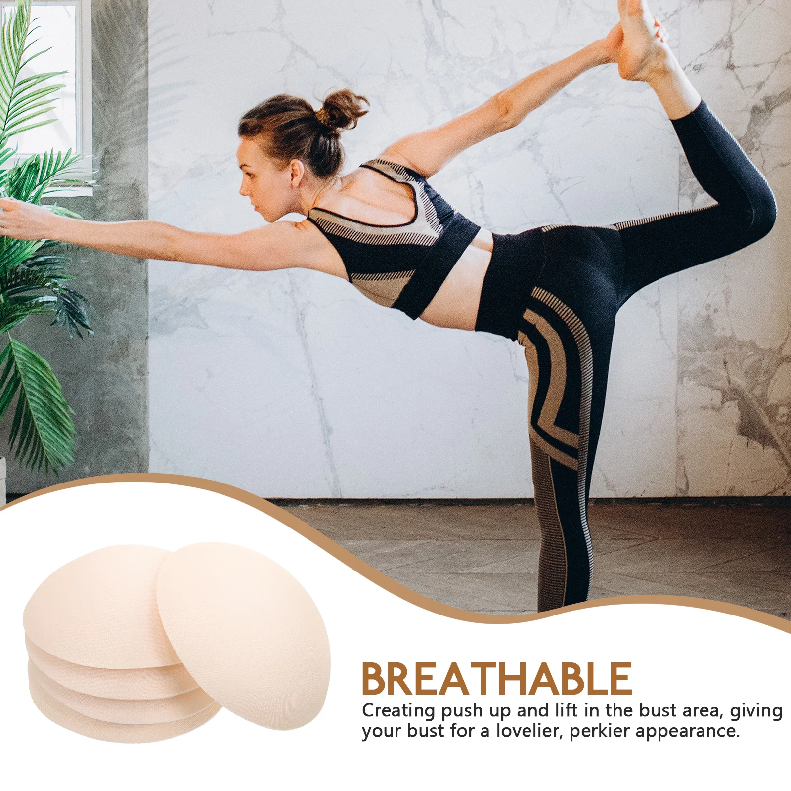 Sponge Bra Inserts Padded lift Comfortable Skin Touch Anti-Slip Lightweight Bra Pad Reusable 90L Skin Color
Sponge Bra Inserts Padded lift Comfortable Skin Touch Anti-Slip Lightweight Bra Pad Reusable 90L Skin Color