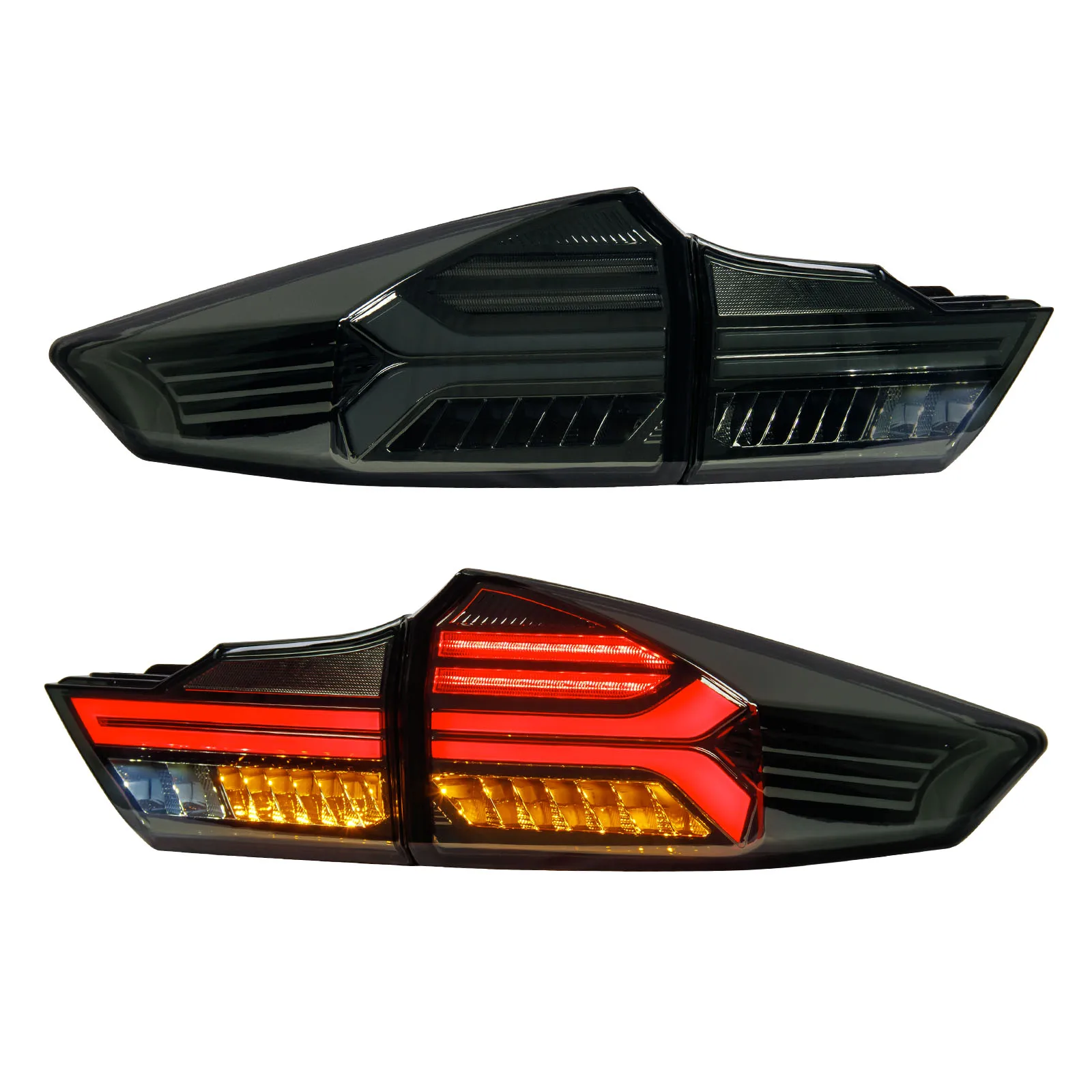 Premium LED Rear Lamps for City 2014-2019 - A6 Style Taillights with Modern Design
Premium LED Rear Lamps for City 2014-2019 - A6 Style Taillights with Modern Design
