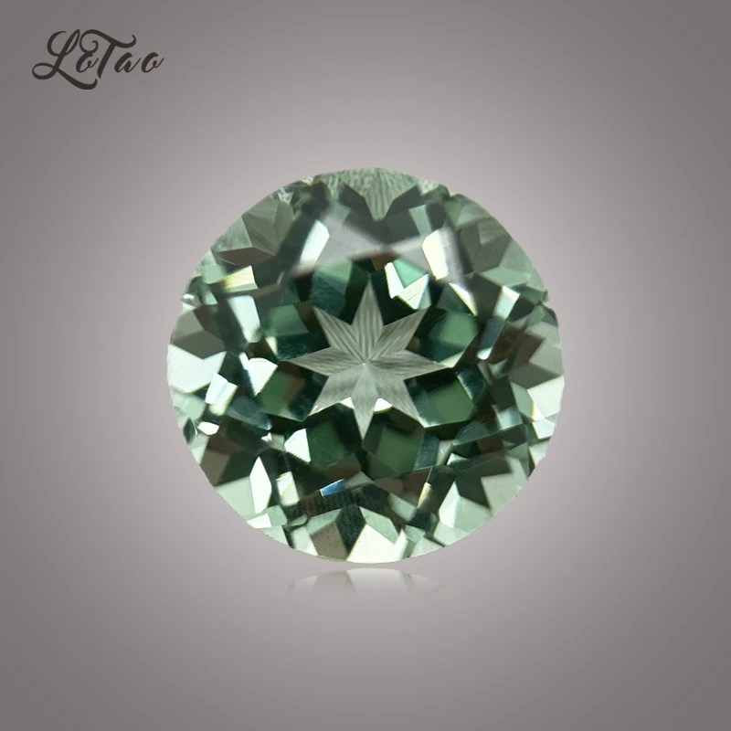 Lab Grown Sapphire Green Color Round Shape Charms Beads for Diy Jewelry Making Bracelet Materials Selectable AGL Certificate
Lab Grown Sapphire Green Color Round Shape Charms Beads for Diy Jewelry Making Bracelet Materials Selectable AGL Certificate