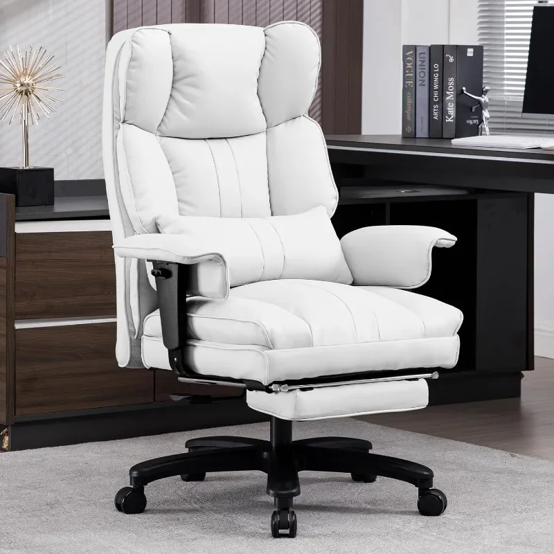 Big and Tall Office Chair 500lbs Wide Seat Executive Office Desk Chair High-Back Office Task Chair with Foot Rest
Big and Tall Office Chair 500lbs Wide Seat Executive Office Desk Chair High-Back Office Task Chair with Foot Rest