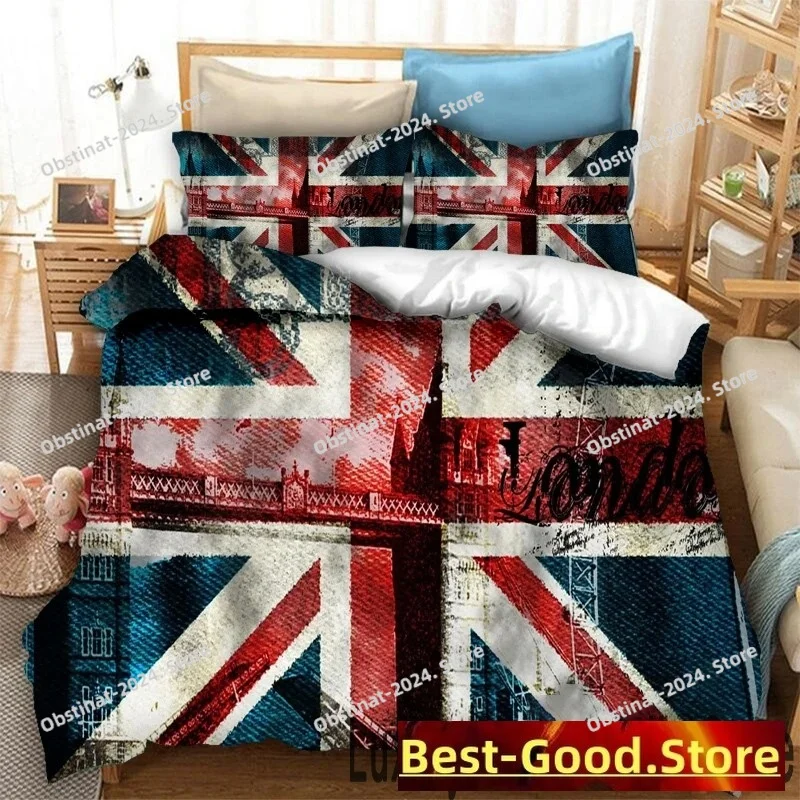 3D Print Britain United Kingdom Flag Bedding set Printed Duvet Cover Pillowcase Single Double Queen Super King Size Sets
3D Print Britain United Kingdom Flag Bedding set Printed Duvet Cover Pillowcase Single Double Queen Super King Size Sets