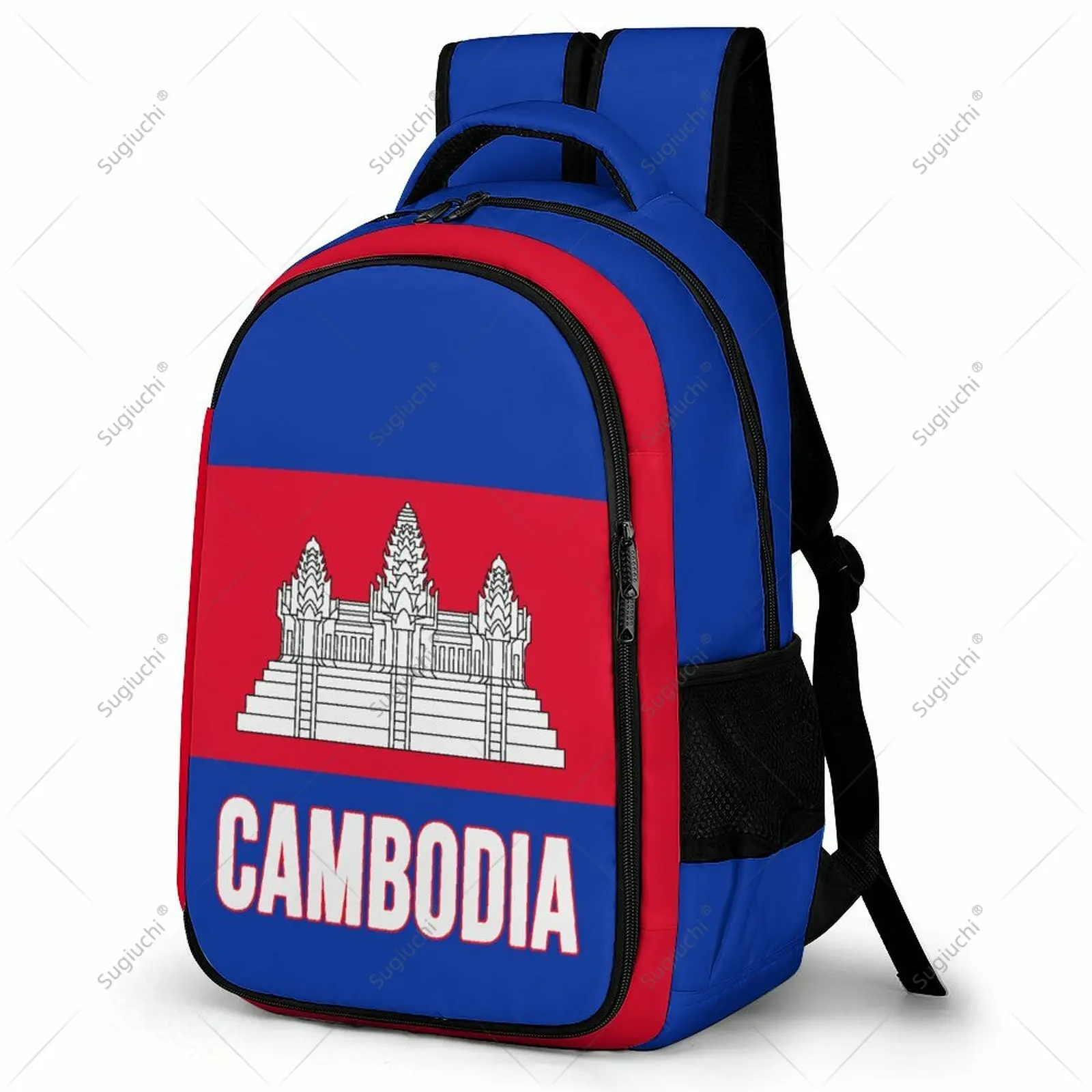 Backpack Cambodia Flag Student Schoolbag Smart Business Travel Leisure Backpack Laptop Back Pack Office Work Bag
Backpack Cambodia Flag Student Schoolbag Smart Business Travel Leisure Backpack Laptop Back Pack Office Work Bag