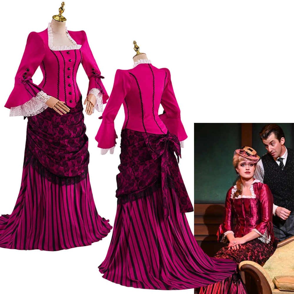 Musical Gentleman's Guide Murder Cosplay Sibella Hallward Costume Victorian Edwardian Rococo Dress Suit Theatre Stage Show Gown
Musical Gentleman's Guide Murder Cosplay Sibella Hallward Costume Victorian Edwardian Rococo Dress Suit Theatre Stage Show Gown