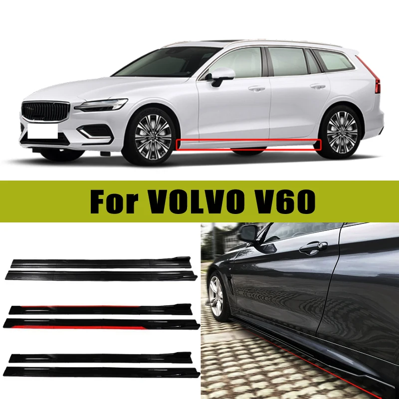 Universal 2m/2.2m Car Side Skirt Extension SplitterBumper Racing Side Wing Bumper Lip Side Spoiler For VOLVO V60 Car Accessories
Universal 2m/2.2m Car Side Skirt Extension SplitterBumper Racing Side Wing Bumper Lip Side Spoiler For VOLVO V60 Car Accessories