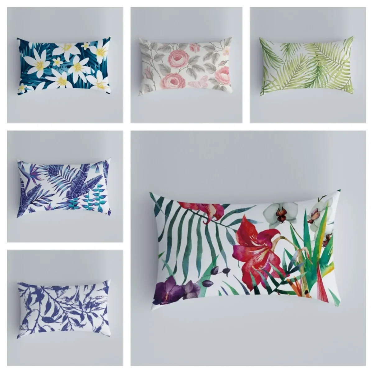 Plant flower pattern sofa bed head pillow cover modern simple casual waist pillow cushion cover pillow cover decoration
Plant flower pattern sofa bed head pillow cover modern simple casual waist pillow cushion cover pillow cover decoration