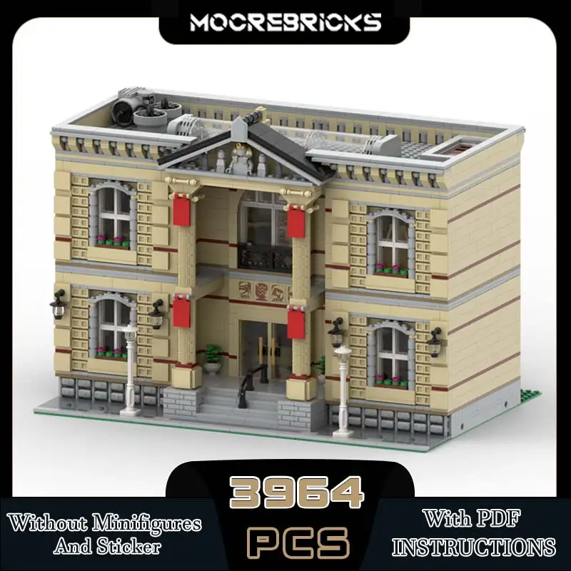 MOC-122684 City Street View Building Great Modular Museum Building Block Assembly Model Brick Toy Children's Gifts
MOC-122684 City Street View Building Great Modular Museum Building Block Assembly Model Brick Toy Children's Gifts