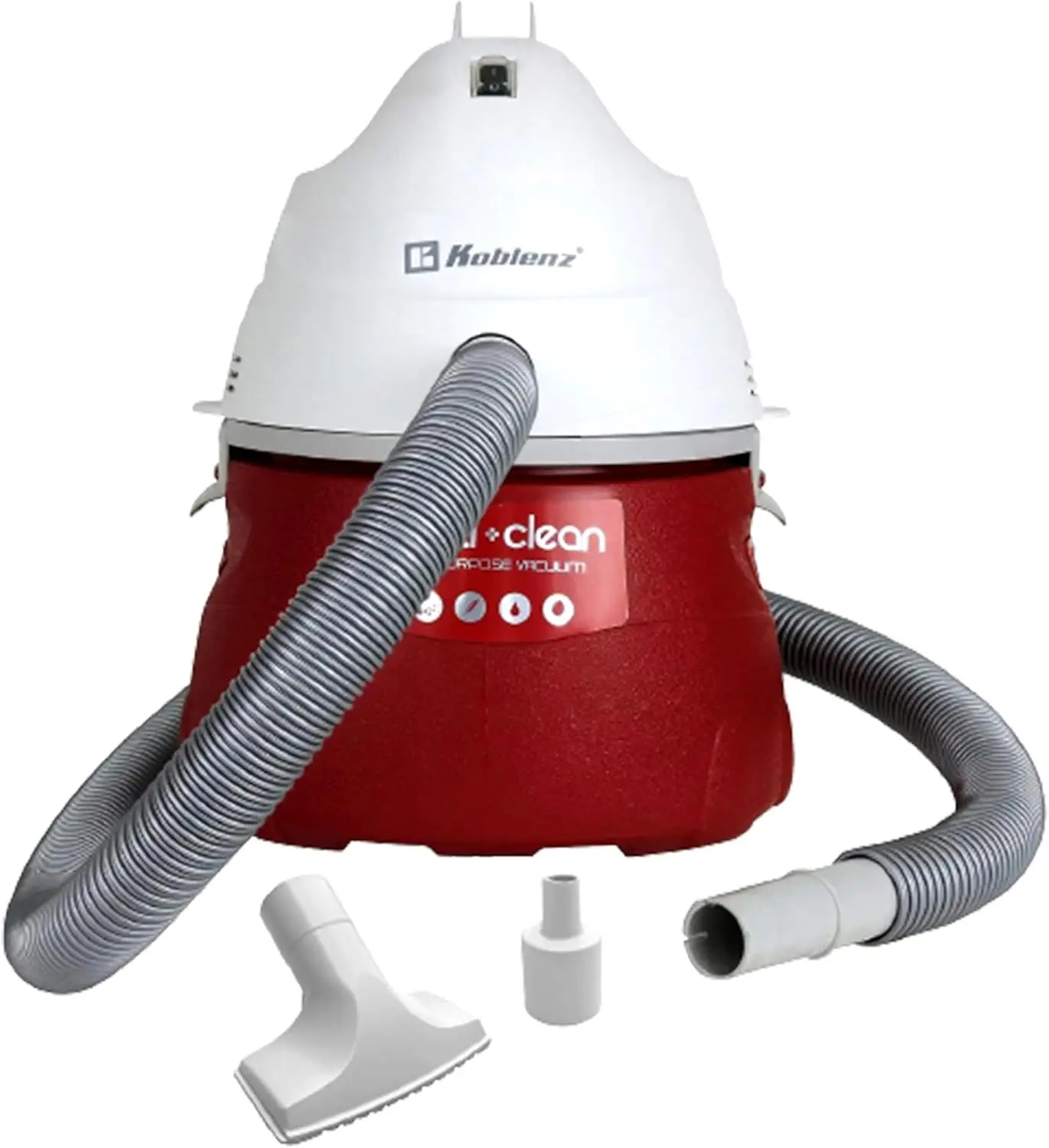Portable 3-Gallon Wet/Dry Vacuum, 2.0 HP, 3-in-1 Blower, Red/White, 5-Year Warranty
Portable 3-Gallon Wet/Dry Vacuum, 2.0 HP, 3-in-1 Blower, Red/White, 5-Year Warranty