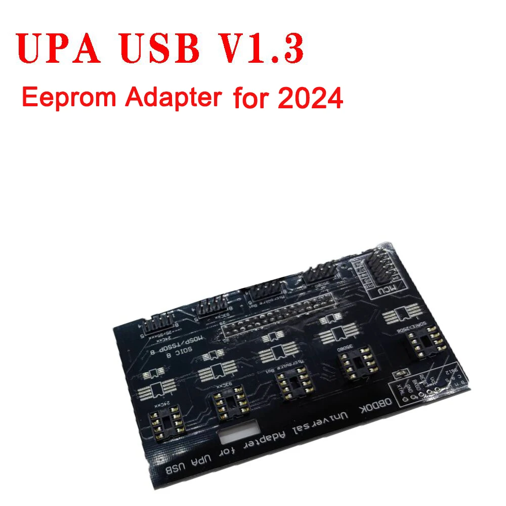 2024 Eeprom Adapter UPA USB Programmer V1.3 UPA-USB Prog 1.3 Test Cable Adapter UPA-USB S TMS NEC
2024 Eeprom Adapter UPA USB Programmer V1.3 UPA-USB Prog 1.3 Test Cable Adapter UPA-USB S TMS NEC