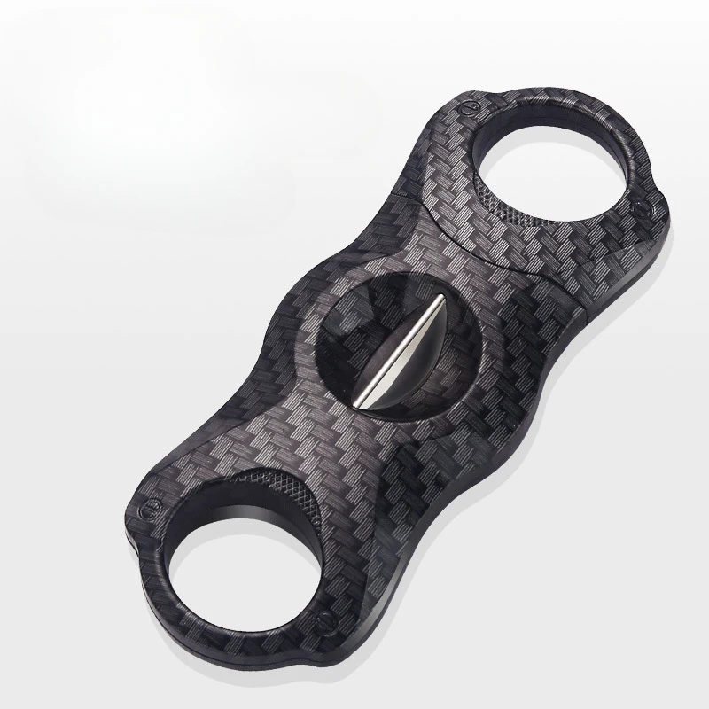 Carbon Fiber V Cigar Cutter Classic Cigar Scissors Guillotine Pocket Luxury Smoking Cigar Accessories
Carbon Fiber V Cigar Cutter Classic Cigar Scissors Guillotine Pocket Luxury Smoking Cigar Accessories