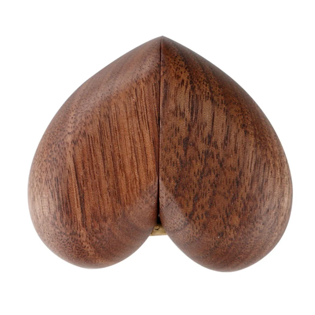 Rings Storage Box Heart Shaped Wooden Case Display Container Smooth Surface Durable Long Lasting No Burrs Safe
Rings Storage Box Heart Shaped Wooden Case Display Container Smooth Surface Durable Long Lasting No Burrs Safe
